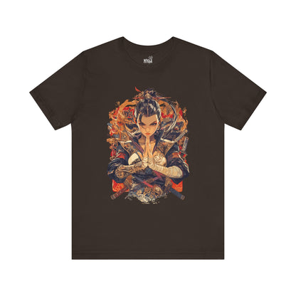 Kunoichi Mandala Praying T-shirt