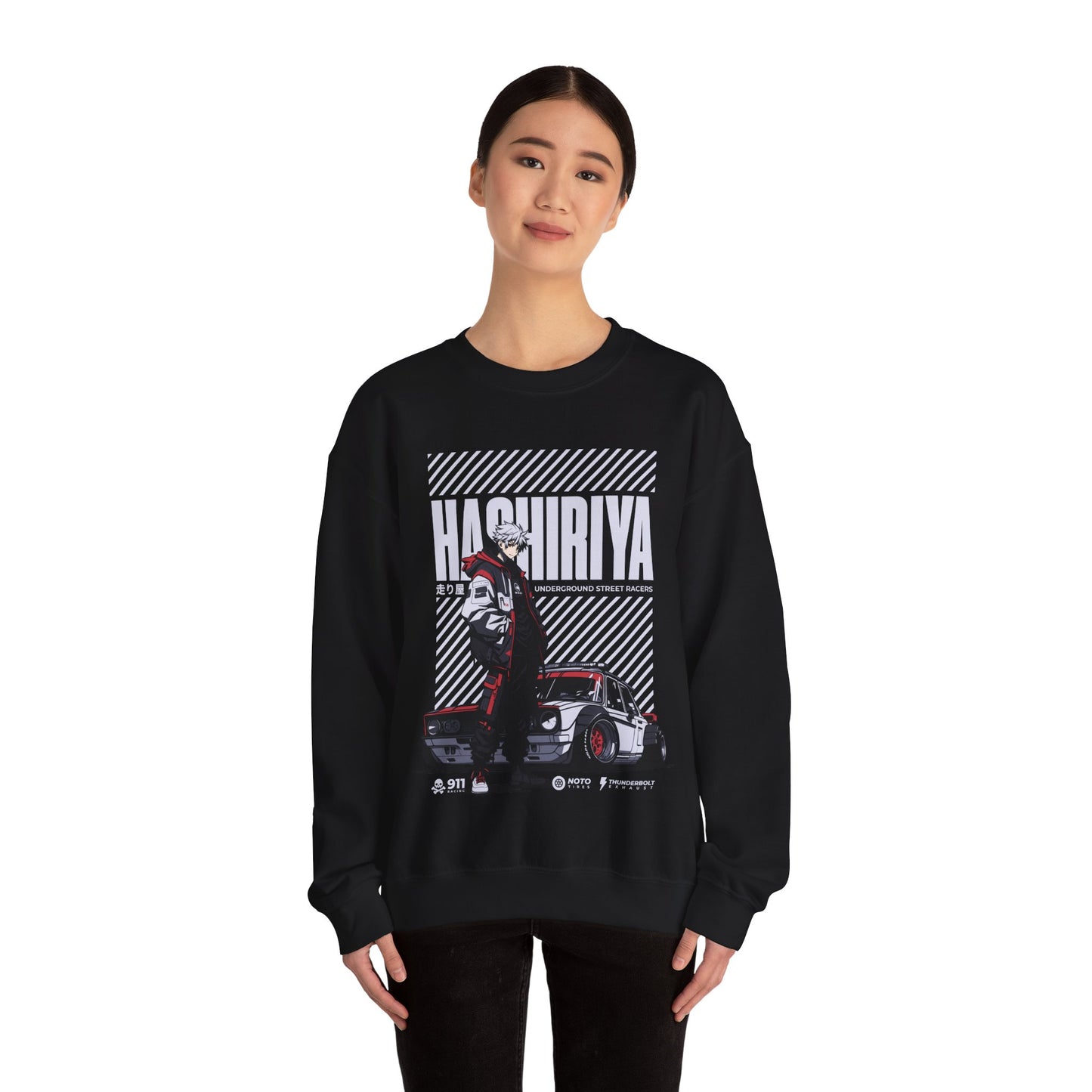 Hashiriya- Crewneck Sweatshirt