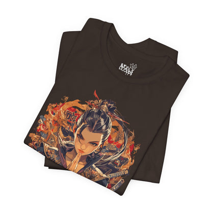 Kunoichi Mandala Praying T-shirt