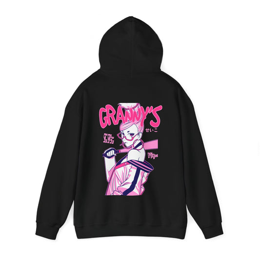 Seiko- Pink Granny Hoodie